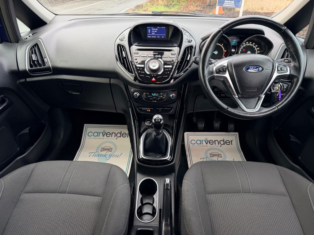 USED 2016 16 FORD B-MAX 1.5 TDCi Titanium MPV 5dr Diesel Manual Euro 6 (s/s) (95 ps) 7 Services|&pound;20 Road Tax|Sensors|