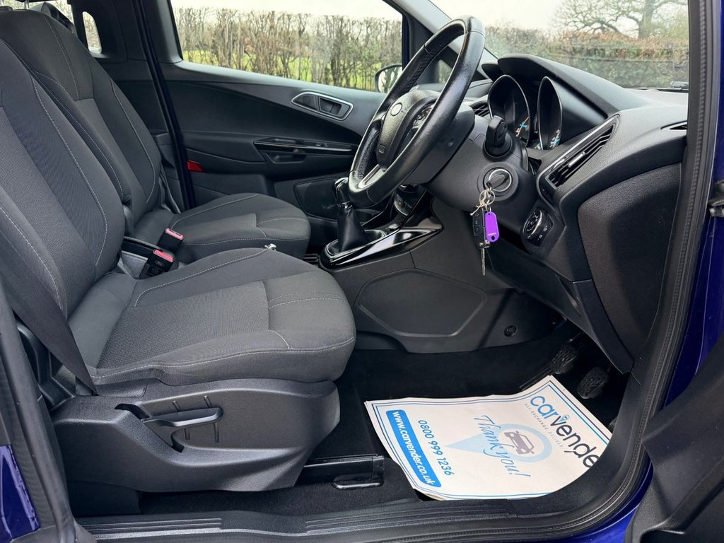 USED 2016 16 FORD B-MAX 1.5 TDCi Titanium MPV 5dr Diesel Manual Euro 6 (s/s) (95 ps) 7 Services|&pound;20 Road Tax|Sensors|