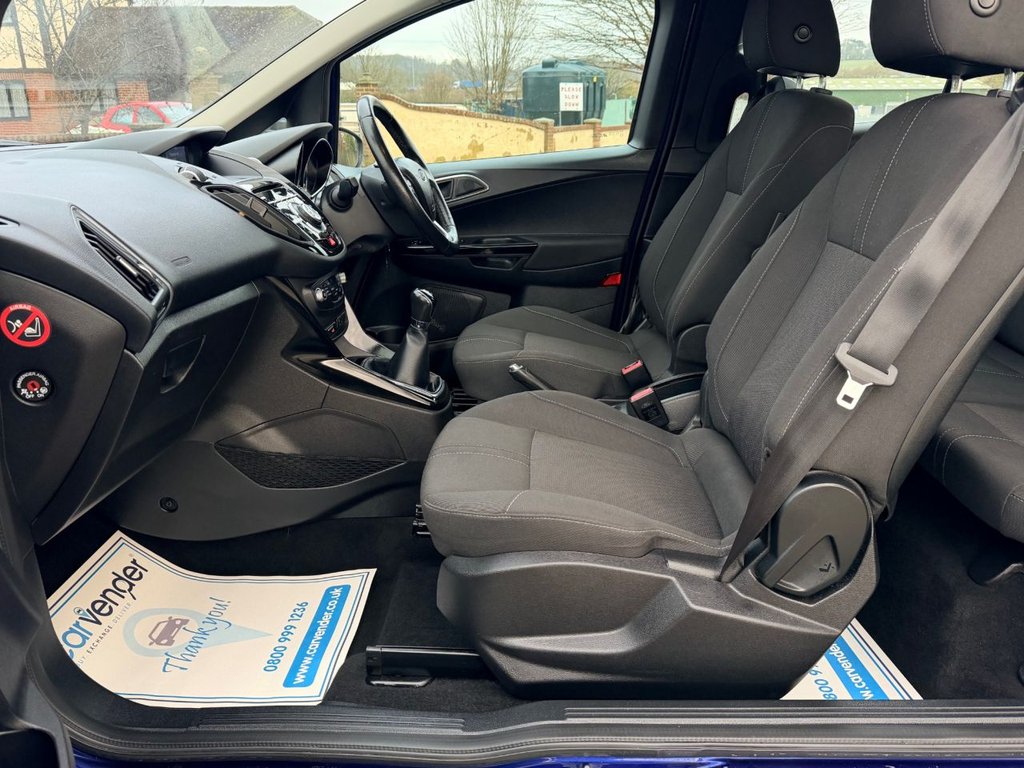 USED 2016 16 FORD B-MAX 1.5 TDCi Titanium MPV 5dr Diesel Manual Euro 6 (s/s) (95 ps) 7 Services|&pound;20 Road Tax|Sensors|