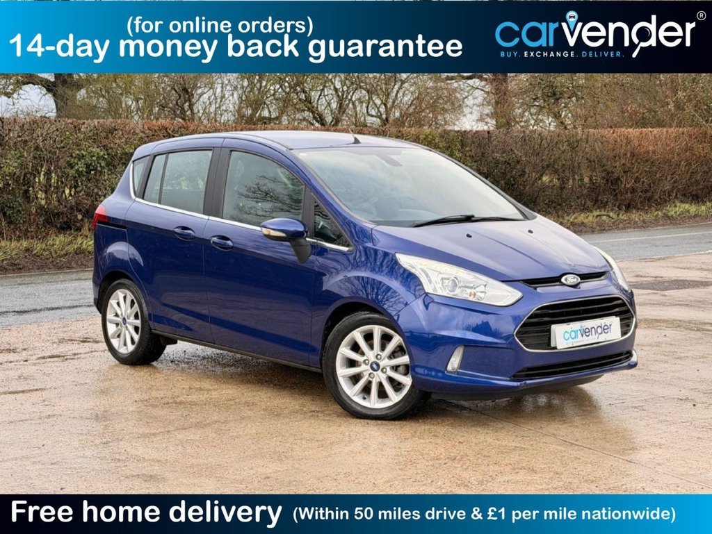 USED 2016 16 FORD B-MAX 1.5 TDCi Titanium MPV 5dr Diesel Manual Euro 6 (s/s) (95 ps) 7 Services|&pound;20 Road Tax|Sensors|