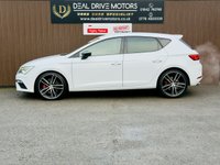 USED 2017 H SEAT LEON 2.0 TSI Cupra 300 Hatchback 5dr Petrol DSG Euro 6 (s/s) (300 ps) AppleCarPlay+DAB+NAV+History