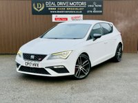 USED 2017 H SEAT LEON 2.0 TSI Cupra 300 Hatchback 5dr Petrol DSG Euro 6 (s/s) (300 ps) AppleCarPlay+DAB+NAV+History