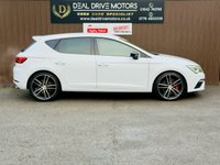 USED 2017 H SEAT LEON 2.0 TSI Cupra 300 Hatchback 5dr Petrol DSG Euro 6 (s/s) (300 ps) AppleCarPlay+DAB+NAV+History