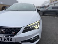 USED 2017 H SEAT LEON 2.0 TSI Cupra 300 Hatchback 5dr Petrol DSG Euro 6 (s/s) (300 ps) AppleCarPlay+DAB+NAV+History