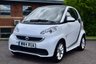USED 2014 14 SMART FORTWO Electric Drive Coupe 2dr Electric Auto (74 bhp) 1 OWNER | F-SMART-SH | SAT NAV