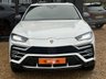 USED 2018 18 LAMBORGHINI URUS 4.0 V8 BiTurbo SUV 5dr Petrol Auto 4WD Euro 6 (650 ps) 1 YEAR LAMBORGHINI WARRANTY + FULL LAMBORGHINI SERVICE HISTORY + 4 SEATER + BIANCO MONOCERUS WITH NERO LEATHER AND RED STITCHING + MASSIVE SPEC + PANORAMIC ROOF + BANG OLUFSEN 3D SOUND SYSTEM + HEADS UP DISPLAY + 360 CAMERA + OFF ROAD MODES + ELECTRIC MEMORY SEATS + 22" NATH DIAMOND CUT ALLOYS + CARBON CERAMIC BRAKES WITH RED CALIPERS + ALCANTARA DOORCARDS AND ROOF LINING + HPI CLEAR + 2 KEYS