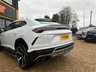 USED 2018 18 LAMBORGHINI URUS 4.0 V8 BiTurbo SUV 5dr Petrol Auto 4WD Euro 6 (650 ps) 1 YEAR LAMBORGHINI WARRANTY + FULL LAMBORGHINI SERVICE HISTORY + 4 SEATER + BIANCO MONOCERUS WITH NERO LEATHER AND RED STITCHING + MASSIVE SPEC + PANORAMIC ROOF + BANG OLUFSEN 3D SOUND SYSTEM + HEADS UP DISPLAY + 360 CAMERA + OFF ROAD MODES + ELECTRIC MEMORY SEATS + 22" NATH DIAMOND CUT ALLOYS + CARBON CERAMIC BRAKES WITH RED CALIPERS + ALCANTARA DOORCARDS AND ROOF LINING + HPI CLEAR + 2 KEYS