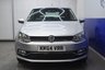 USED 2014 64 VOLKSWAGEN POLO 1.2 TSI BlueMotion Tech SE Hatchback 5dr Petrol Manual Euro 6 (s/s) (90 ps) Parking Sensors - Low Mileage! - &pound;20Tax