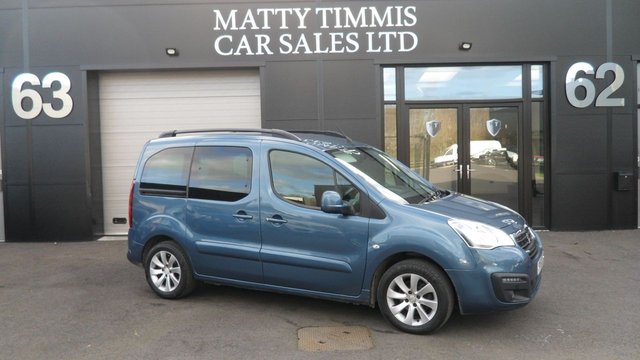2016 PEUGEOT PARTNER TEPEE 1.6 BlueHDi Allure MPV 5dr Diesel Manual Euro 6 (s/s) (120 ps)FSH,2 OWNERS,£35 ROAD TAX.