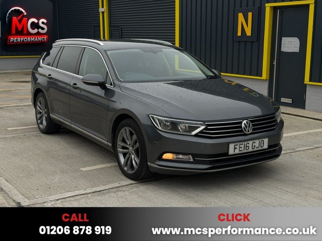 2016 16 VOLKSWAGEN PASSAT 2.0 TDI BlueMotion Tech GT Estate 5dr Diesel Manual Euro 6 (s/s) (190 ps) **JAN SALE - ENDS IN 5 DAYS **
