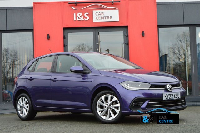2022 VOLKSWAGEN POLO 1.0 TSI Style Hatchback 5dr Petrol Manual Euro 6 (s/s) (95 ps)