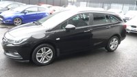 USED 2018 18 VAUXHALL ASTRA 1.6 CDTi ecoFLEX Design Sports Tourer 5dr Diesel Manual Euro 6 (s/s) (110 ps)FSH,2 KEYS,LONG MOT,ALLOYS. 115.965 MILES,LONG MOT,ALLOYS,FSH.