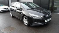 USED 2018 18 VAUXHALL ASTRA 1.6 CDTi ecoFLEX Design Sports Tourer 5dr Diesel Manual Euro 6 (s/s) (110 ps)FSH,2 KEYS,LONG MOT,ALLOYS. 115.965 MILES,LONG MOT,ALLOYS,FSH.
