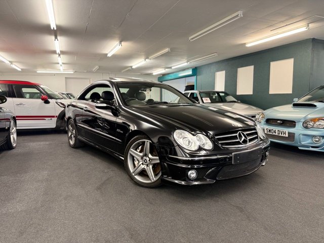 2007 07 MERCEDES-BENZ CLK 6.2 CLK63 AMG Coupe 2dr Petrol 7G-Tronic (338 g/km, 481 bhp) 
