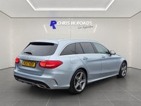 USED 2017 17 MERCEDES-BENZ C-CLASS 2.1 C250d AMG Line (Premium Plus) Estate 5dr G-Tronic+  ** Sat Nav + Pan Sunroof + Reverse Camera **