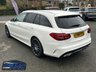 USED 2019 68 MERCEDES-BENZ C CLASS 2.0 C300d AMG Line (Premium) Estate 5dr Diesel G-Tronic+ Euro 6 (s/s) (245 ps) Satnav Heated Leather Camera