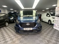 USED 2020 20 FORD TRANSIT CUSTOM 2.0 320 ECOBLUE MSRT CREW VAN 185BHP AUTO L1H1 EURO 6 LOW MILES  6 SEAT GENUINE MSRT WITH TAILGATE & AUTOMATIC