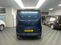 USED 2020 20 FORD TRANSIT CUSTOM 2.0 320 ECOBLUE MSRT CREW VAN 185BHP AUTO L1H1 EURO 6 LOW MILES  6 SEAT GENUINE MSRT WITH TAILGATE & AUTOMATIC