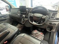 USED 2020 20 FORD TRANSIT CUSTOM 2.0 320 ECOBLUE MSRT CREW VAN 185BHP AUTO L1H1 EURO 6 LOW MILES  6 SEAT GENUINE MSRT WITH TAILGATE & AUTOMATIC