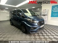USED 2020 20 FORD TRANSIT CUSTOM 2.0 320 ECOBLUE MSRT CREW VAN 185BHP AUTO L1H1 EURO 6 LOW MILES  6 SEAT GENUINE MSRT WITH TAILGATE & AUTOMATIC