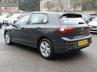 USED 2022 72 VOLKSWAGEN GOLF 1.0 TSI Life 5d 110 S/S 1 OWNER , FULL VW SERVICE HISTORY, SAT NAV, APP-CONNECT FOR WIRELESS APPLE CARPLAY / ANDROID AUTO, ACTIVE INFO DISPLAY VIRTUAL COCKPIT, WIRELESS PHONE CHARGER, DAB RADIO, BLUETOOTH, LANE ASSIST, FRONT ASSIST, ADAPTIVE CRUISE CONTROL & SPEED LIMITER, FRONT & REAR PARKING SENSORS WITH DISPLAY, LEATHER FLAT BOTTOM MULTIFUNCTION STEERING WHEEL, KEYLESS START, RAIN & LIGHT SENSORS, AUTO HOLD, 4x USB PORTS, CLIMATE CONTROL, ILLUMINATING VANITY MIRRORS, DIGITAL SPEEDO, MANAUL 6 SPEED