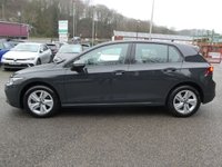 USED 2022 72 VOLKSWAGEN GOLF 1.0 TSI Life 5d 110 S/S 1 OWNER , FULL VW SERVICE HISTORY, SAT NAV, APP-CONNECT FOR WIRELESS APPLE CARPLAY / ANDROID AUTO, ACTIVE INFO DISPLAY VIRTUAL COCKPIT, WIRELESS PHONE CHARGER, DAB RADIO, BLUETOOTH, LANE ASSIST, FRONT ASSIST, ADAPTIVE CRUISE CONTROL & SPEED LIMITER, FRONT & REAR PARKING SENSORS WITH DISPLAY, LEATHER FLAT BOTTOM MULTIFUNCTION STEERING WHEEL, KEYLESS START, RAIN & LIGHT SENSORS, AUTO HOLD, 4x USB PORTS, CLIMATE CONTROL, ILLUMINATING VANITY MIRRORS, DIGITAL SPEEDO, MANAUL 6 SPEED