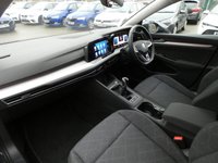 USED 2022 72 VOLKSWAGEN GOLF 1.0 TSI Life 5d 110 S/S 1 OWNER , FULL VW SERVICE HISTORY, SAT NAV, APP-CONNECT FOR WIRELESS APPLE CARPLAY / ANDROID AUTO, ACTIVE INFO DISPLAY VIRTUAL COCKPIT, WIRELESS PHONE CHARGER, DAB RADIO, BLUETOOTH, LANE ASSIST, FRONT ASSIST, ADAPTIVE CRUISE CONTROL & SPEED LIMITER, FRONT & REAR PARKING SENSORS WITH DISPLAY, LEATHER FLAT BOTTOM MULTIFUNCTION STEERING WHEEL, KEYLESS START, RAIN & LIGHT SENSORS, AUTO HOLD, 4x USB PORTS, CLIMATE CONTROL, ILLUMINATING VANITY MIRRORS, DIGITAL SPEEDO, MANAUL 6 SPEED