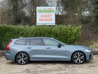 USED 2021 VOLVO V60 2.0h T6 Recharge 11.6kWh R-Design Estate 5dr Petrol Plug-in Hybrid Auto AWD  1 Owner, Sat Nav, FVSH