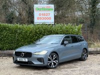USED 2021 VOLVO V60 2.0h T6 Recharge 11.6kWh R-Design Estate 5dr Petrol Plug-in Hybrid Auto AWD  1 Owner, Sat Nav, FVSH