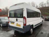 USED 2009 59 CITROEN RELAY 2.2 HDi 35 Panel Van 4dr Diesel Manual L3 H2 (Heavy) (220 g/km, 120 bhp) ELECTRIC REAR WHEELCHAIR LIFT, 13 SEATER