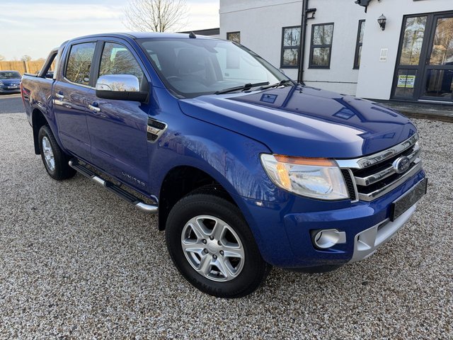 2014 64 Ford Ranger 2.2 TDCi Limited 1 Pickup Double Cab 4dr Diesel Durashift 4WD Euro 5 (150 ps)