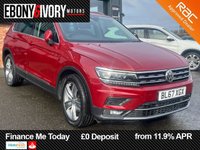 USED 2018 67 VOLKSWAGEN TIGUAN 2.0 TDI SEL SUV 5dr Diesel DSG 4Motion Euro 6 (s/s) (150 ps) FULL SERVICE HISTORY WITH TIMING BELT + WATER PUMP CHANGE @52K 2 KEYS SERVICED IF REQUIRED AND A MINIMUM OF 9 MONTHS MOT WITHIN THE SALE