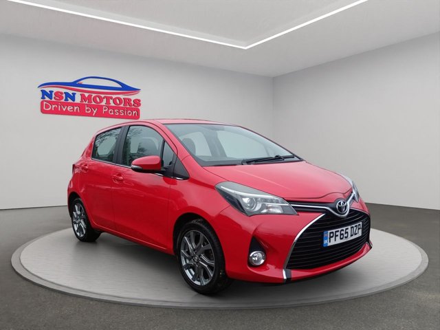 2015 65 TOYOTA YARIS 1.33 Dual VVT-i Excel Hatchback 5dr Petrol Manual Euro 5 Euro 5 (99 ps) 12 Months AA Breakdown - Free