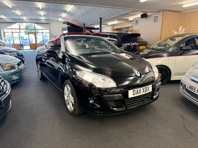 View our Renault Megane 1.6 16V Dynamique TomTom Convertible 2dr Petrol Manual Euro 5 (110 ps)