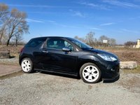 USED 2011 11 CITROEN DS3 1.6 HDi Black Hatchback 3dr Diesel Manual Euro 5 (90 ps) 