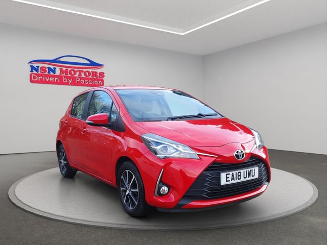2018 18 TOYOTA YARIS 1.5 VVT-i Icon Tech Hatchback 5dr Petrol Manual Euro 6 (111 ps) 12 Months AA Breakdown - Free