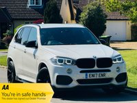 USED 2017 17 BMW X5 3.0 40d M Sport SUV 5dr Diesel Auto xDrive Euro 6 (s/s) (313 ps) LETHER+SAT NAV+20"ALLOYS+M KIT