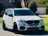USED 2017 17 BMW X5 3.0 40d M Sport SUV 5dr Diesel Auto xDrive Euro 6 (s/s) (313 ps) LETHER+SAT NAV+20"ALLOYS+M KIT