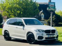 USED 2017 17 BMW X5 3.0 40d M Sport SUV 5dr Diesel Auto xDrive Euro 6 (s/s) (313 ps) LETHER+SAT NAV+20"ALLOYS+M KIT