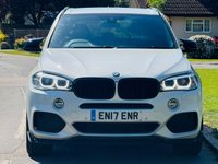 USED 2017 17 BMW X5 3.0 40d M Sport SUV 5dr Diesel Auto xDrive Euro 6 (s/s) (313 ps) LETHER+SAT NAV+20"ALLOYS+M KIT