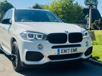 USED 2017 17 BMW X5 3.0 40d M Sport SUV 5dr Diesel Auto xDrive Euro 6 (s/s) (313 ps) LETHER+SAT NAV+20"ALLOYS+M KIT