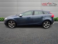 USED 2015 15 VOLVO V40 2.0 D4 R-Design Lux Nav Hatchback 5dr Diesel Geartronic Euro 6 (s/s) (190 ps) ** GLASS PANORAMIC SUNROOF **ULE