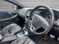 USED 2015 15 VOLVO V40 2.0 D4 R-Design Lux Nav Hatchback 5dr Diesel Geartronic Euro 6 (s/s) (190 ps) ** GLASS PANORAMIC SUNROOF **ULE