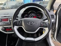 USED 2014 14 KIA PICANTO 1.25 3 Hatchback 5dr Petrol Manual Euro 5 (84 bhp) Heated Seats - Parking Sensors - &pound;20 Road Tax