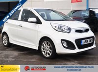 USED 2014 14 KIA PICANTO 1.25 3 Hatchback 5dr Petrol Manual Euro 5 (84 bhp) Heated Seats - Parking Sensors - &pound;20 Road Tax
