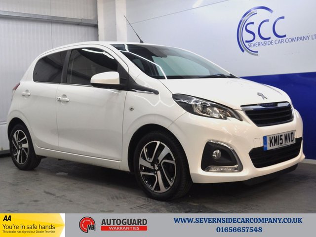 2015 15 Peugeot 108 1.2 VTi PureTech Allure Hatchback 5dr Petrol Manual Euro 5 (82 ps)