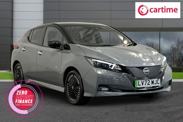 2022 Nissan Leaf 39kWh Tekna Hatchback 5dr Electric Auto (150 ps) ProPilot Pack, Tech Pack, Heat Pack, 17In Alloys, Navigation System 2022 photo