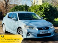 USED 2011 11 LEXUS CT 1.8 200h SE-L Hatchback 5dr Petrol Hybrid CVT Euro 5 (s/s) (136 ps) LOW MILES+LEATHER+SAT NAV+ULEZ