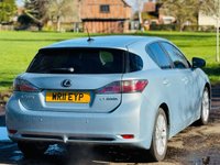 USED 2011 11 LEXUS CT 1.8 200h SE-L Hatchback 5dr Petrol Hybrid CVT Euro 5 (s/s) (136 ps) LOW MILES+LEATHER+SAT NAV+ULEZ