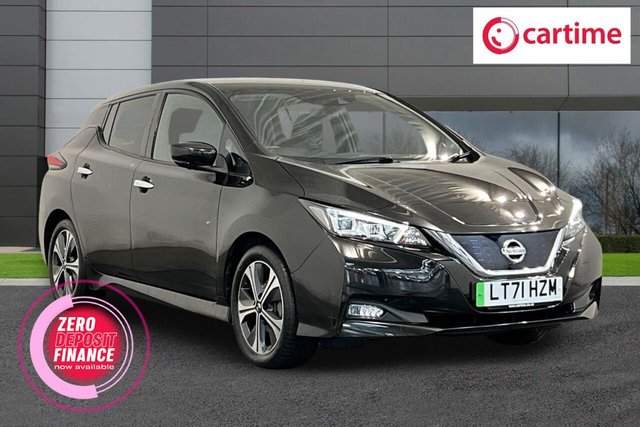 2021 LEAF 40KWH TEKNA HATCHBACK 5DR ELECTRIC AUTO 150 PS TECH PACK, HEAT PACK,... photo